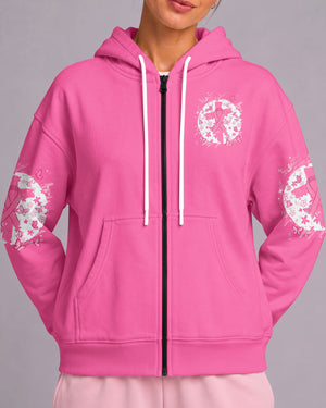 In October We Wear Pink Breast Cancer Awareness Women's All Over Print Shirt - Tyqy2007263