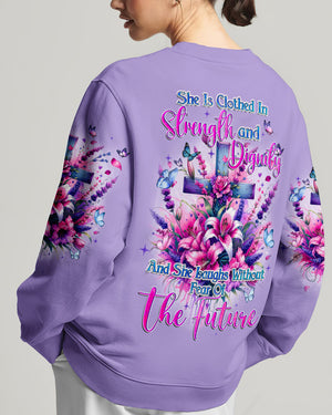 Strength And Dignity Women's All Over Print Shirt - Tyqy2012231