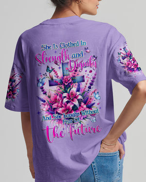 Strength And Dignity Women's All Over Print Shirt - Tyqy2012231