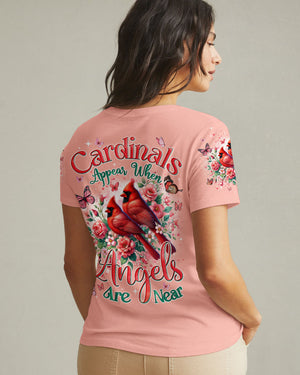 When Cardinals Appear Angels Are Near Women's All Over Print Shirt - Tyqy2101251