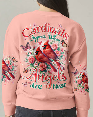 When Cardinals Appear Angels Are Near Women's All Over Print Shirt - Tyqy2101251