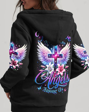 I Believe There Are Angels Among Us Women's All Over Print Shirt - Tyqy2102253