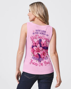 Dear Lord Help Me To Focus On You Women's All Over Print Shirt - Tyqy2204252