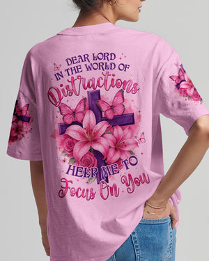 Dear Lord Help Me To Focus On You Women's All Over Print Shirt - Tyqy2204252