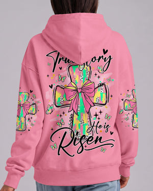 True Story He Has Risen Women's All Over Print Shirt - Tyqy2307261