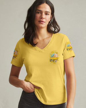 Jesus Take The Wheel Women's All Over Print Shirt - Tyqy2310251