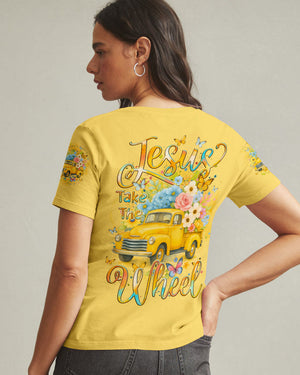 Jesus Take The Wheel Women's All Over Print Shirt - Tyqy2310251
