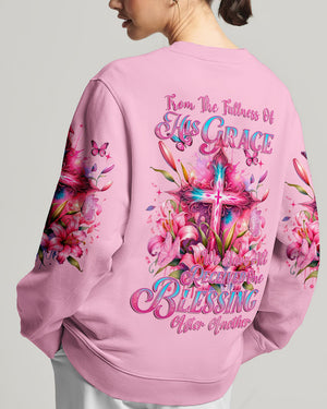 From The Fullness Of His Grace Women's All Over Print Shirt - Tyqy2311232