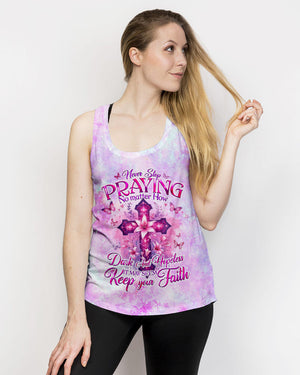 Keep Your Faith Women's All Over Print Shirt - Tyqy2405241