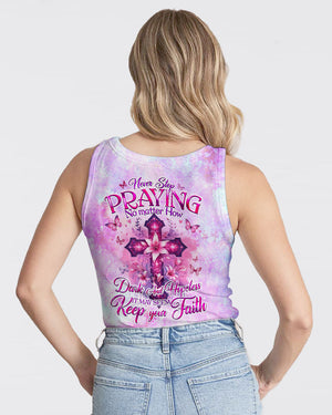 Keep Your Faith Women's All Over Print Shirt - Tyqy2405241