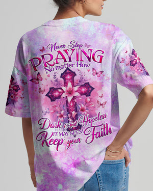 Keep Your Faith Women's All Over Print Shirt - Tyqy2405241