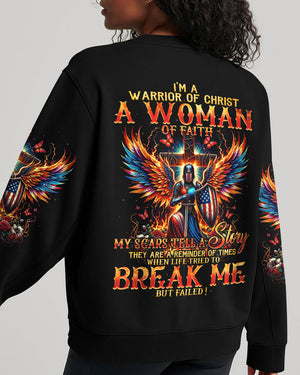 I'm A Warrior Of Christ A Woman Of Faith Women's All Over Print Shirt - Tyqy2406241