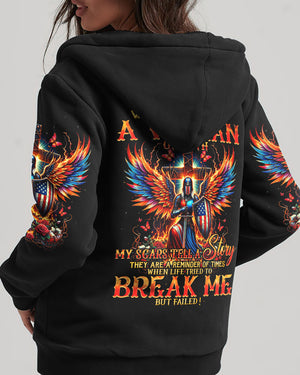 I'm A Warrior Of Christ A Woman Of Faith Women's All Over Print Shirt - Tyqy2406241