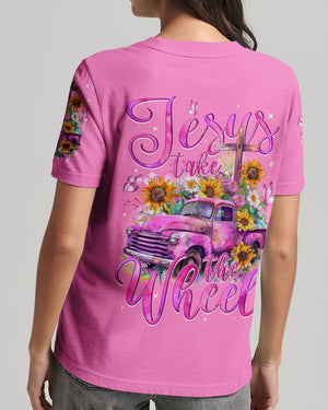 Jesus Take The Wheel Women's All Over Print Shirt - Tyqy2607241