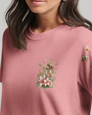 Give All Your Worries And Cares To God Women's All Over Print Shirt - Tyqy2703242