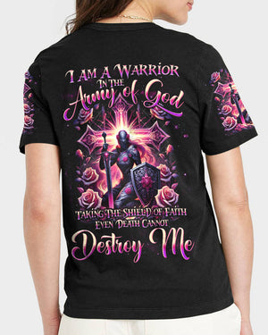 I Am A Warrior In The Army Of God Women's All Over Print Shirt - Tyqy2711241
