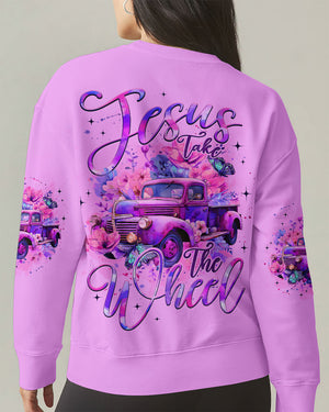 Jesus Take The Wheel Women's All Over Print Shirt - Tyqy2810252