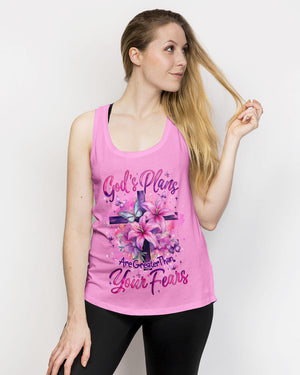 God's Plans Are Greater Than Your Fears Women's All Over Print Shirt - Tyqy2906262