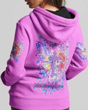 Because Of Your Faith It Will Happen Women's All Over Print Shirt - Tyqy3101261