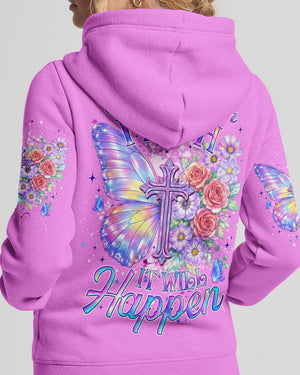 Because Of Your Faith It Will Happen Women's All Over Print Shirt - Tyqy3101261