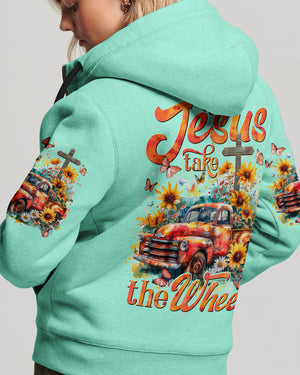 Jesus Take The Wheel Women's All Over Print Shirt - Tytd0108243