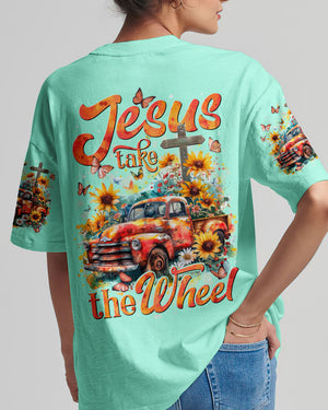 Jesus Take The Wheel Women's All Over Print Shirt - Tytd0108243