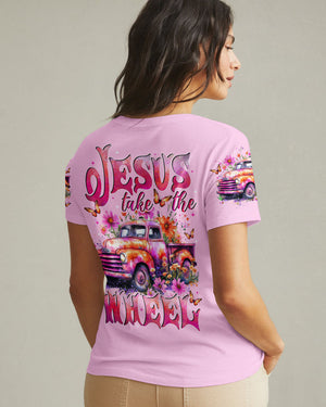 Jesus Take The Wheel Women's All Over Print Shirt - Tytd0204251