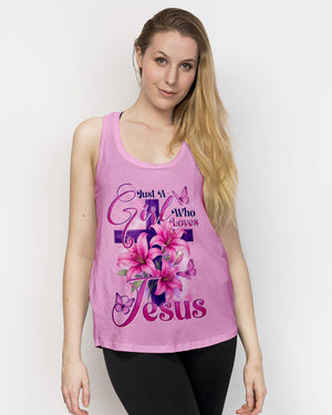 Just A Girl Who Loves Jesus Women's All Over Print Shirt - Tytd0207252