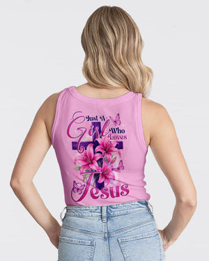 Just A Girl Who Loves Jesus Women's All Over Print Shirt - Tytd0207252