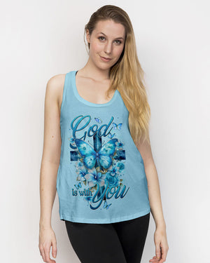 God Is With You Women's All Over Print Shirt - Tytd0402252