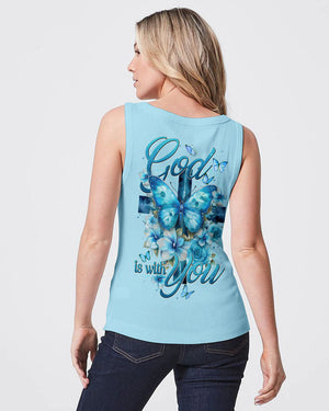 God Is With You Women's All Over Print Shirt - Tytd0402252