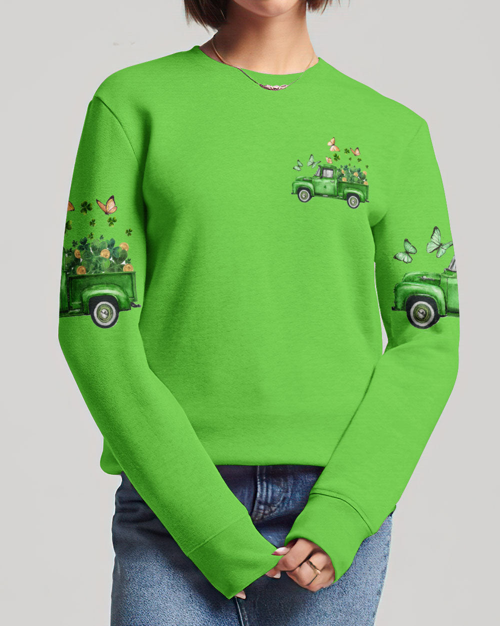 Jesus Take The Wheel Patrick's Day Women's All Over Print Shirt - Tytd0501241