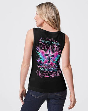 Pray Big Worry Small Women's All Over Print - Tytd0507242