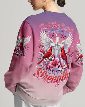 Lord Stood With Me Cardinals Women's All Over Print Shirt - Tytd0601252