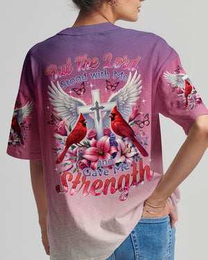 Lord Stood With Me Cardinals Women's All Over Print Shirt - Tytd0601252