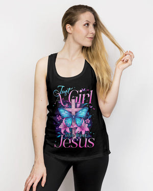 Just A Girl Who Loves Jesus Women's All Over Print Shirt - Tytd0703252