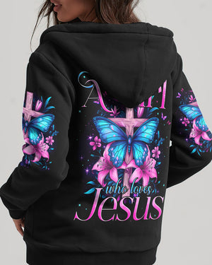 Just A Girl Who Loves Jesus Women's All Over Print Shirt - Tytd0703252