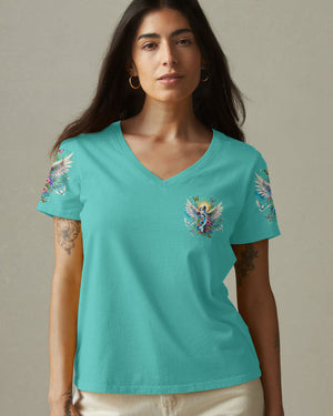 He Will Put His Angels Women's All Over Print Shirt - Tytd0708244