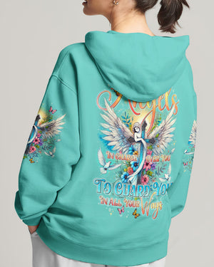 He Will Put His Angels Women's All Over Print Shirt - Tytd0708244