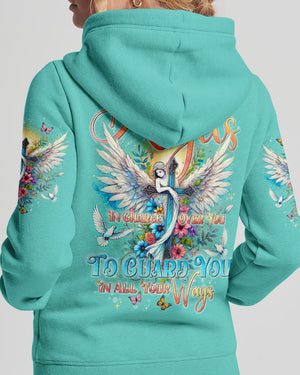 He Will Put His Angels Women's All Over Print Shirt - Tytd0708244