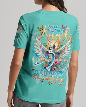 He Will Put His Angels Women's All Over Print Shirt - Tytd0708244