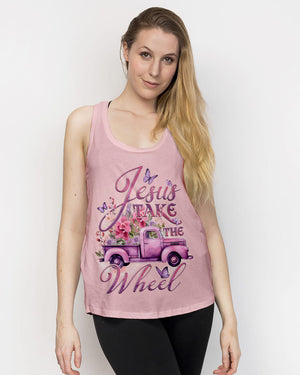 Jesus Take The Wheel Women's All Over Print Shirt - Tytd0712232