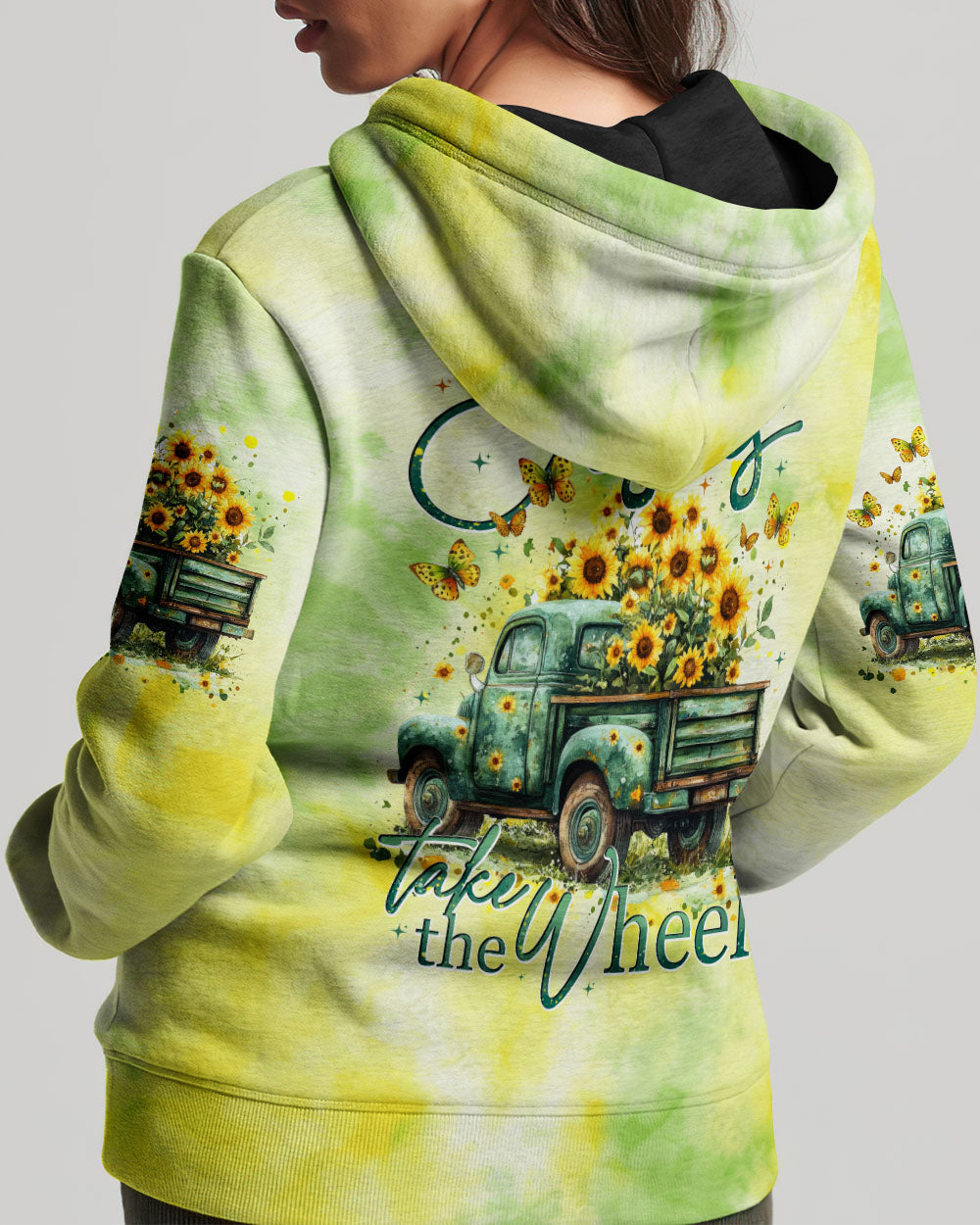 Jesus Take The Wheel Women's All Over Print Shirt - Tytd0802251