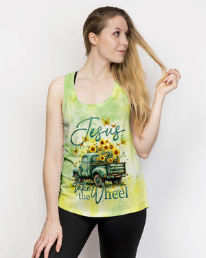 Jesus Take The Wheel Women's All Over Print Shirt - Tytd0802251