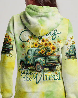 Jesus Take The Wheel Women's All Over Print Shirt - Tytd0802251