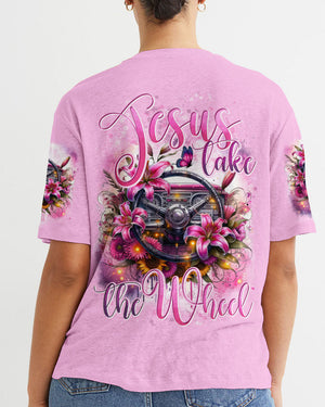 Jesus Take The Wheel Women's All Over Print Shirt - Tytd0805241