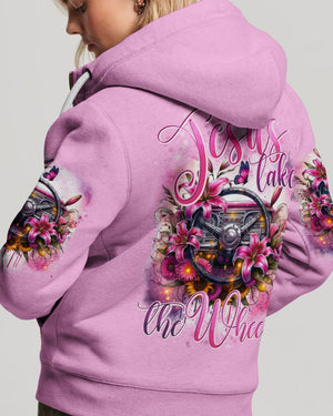 Jesus Take The Wheel Women's All Over Print Shirt - Tytd0805241