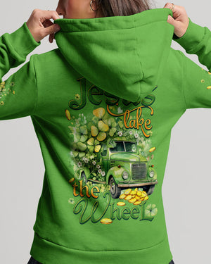 Jesus Take The Wheel Patrick's Day Women's All Over Print Shirt - Tytd0901242