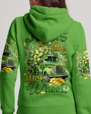 Jesus Take The Wheel Patrick's Day Women's All Over Print Shirt - Tytd0901242