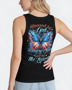 Blessed By God Butterfly Women's All Over Print Shirt - Tytd0901261